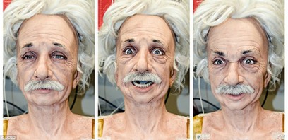 Einstein returns as a robot <BR>'愛因斯坦'機(jī)器人首亮相