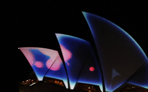 Vivid Sydney, a festival of light and music